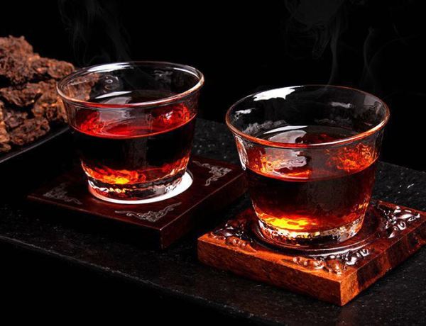 pu erh tea pairings blends