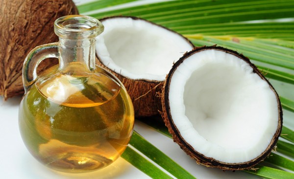 coconut oil green tea