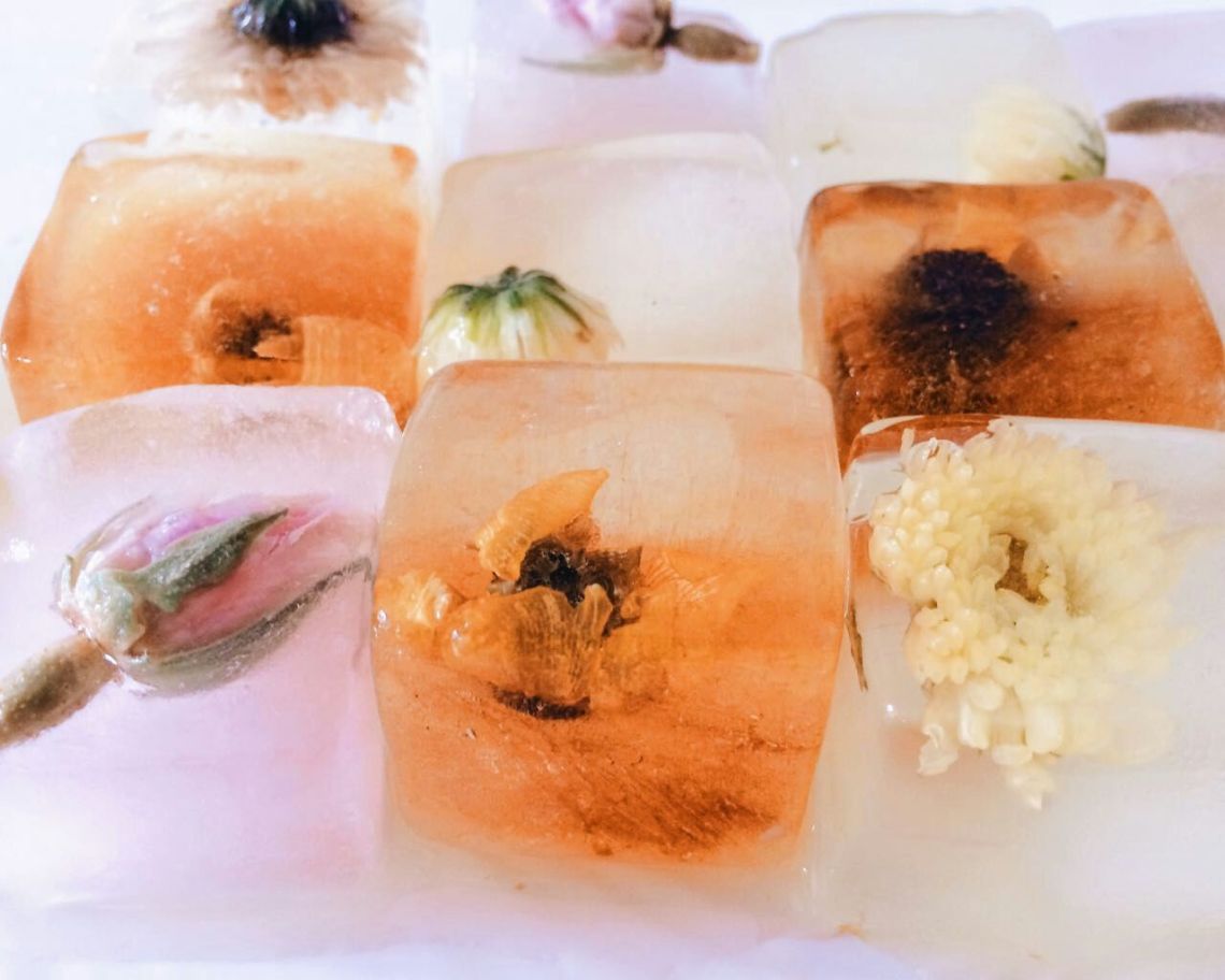 diy ice tea cube