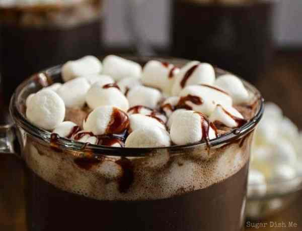 tea chocolate recipe with marshmellow