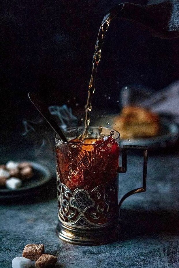 russian tea cup metal holder