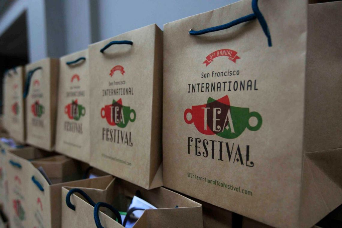 s.f. tea festival tea shopping bags