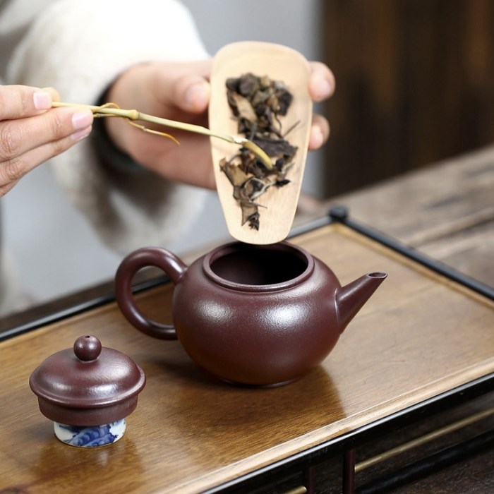 Shui Ping teapot pairing
