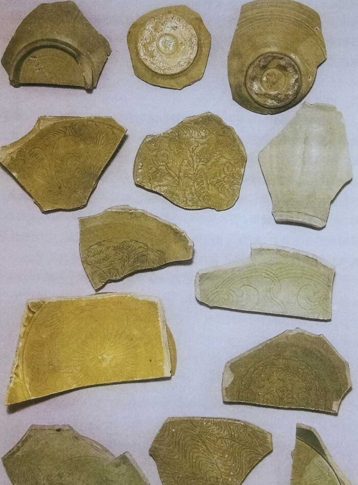 Tang Yue Kiln Celadon Excavated from Fustat, Egypt